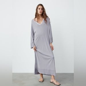 ZARA V-NECK KNIT TUNIC
